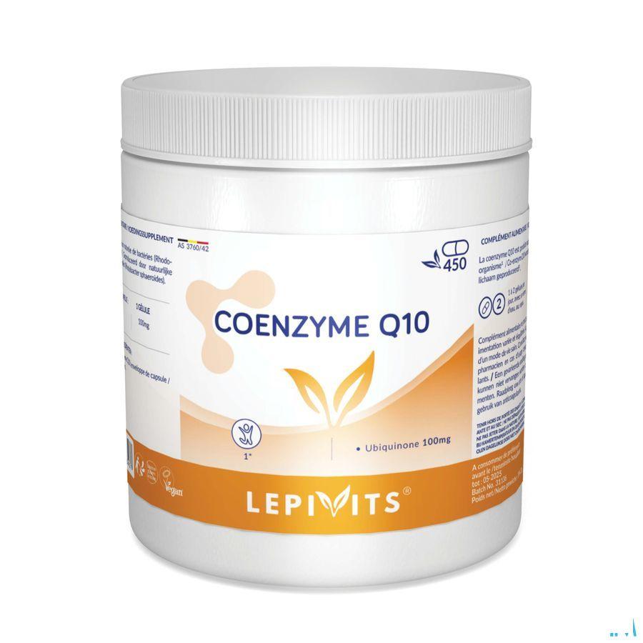 Lepivits Coenzyme Q10 Pack Pot Caps 450  -  Lepivits