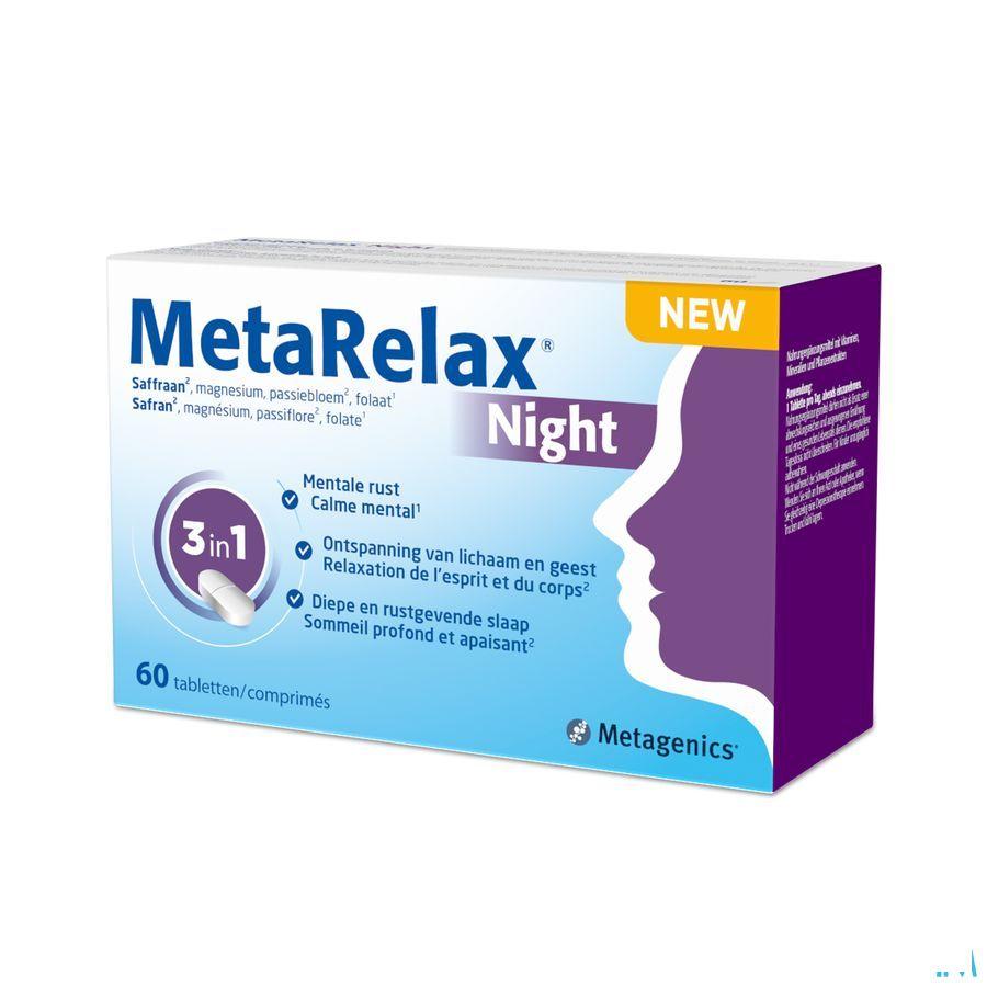 Metarelax Night Tabl 60 Metagenics  -  Metagenics Belgium