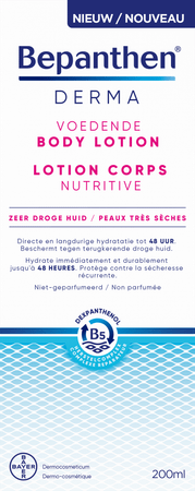 Bepanthen Derma Voedende Body Lotion Fl 200 ml