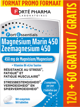 Zee Magnesium 450 Forte Pharma Tabl 180