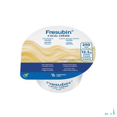 Fresubin 2kcal Creme Vanille Pot 4x125 gr  -  Fresenius