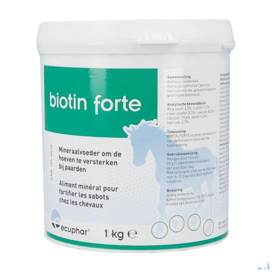 Biotin Forte Poeder Oraal 1kg  -  Ecuphar
