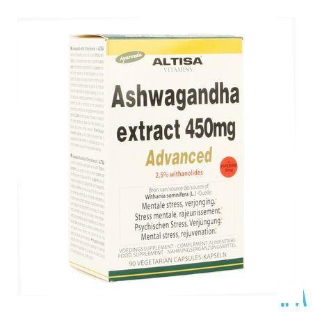 Altisa Ashwagandha V-Capsule 90x450 mg  -  Dieximport