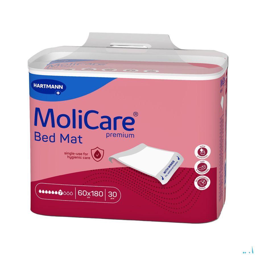 Molicare Premium Bed Mat 7Drops 60X180Cm+Abats 30  -  Hartmann