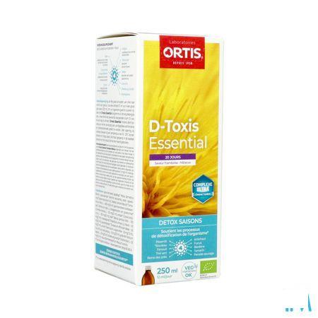 D Toxis Essential Framboos Hibiscus Bio 250 ml