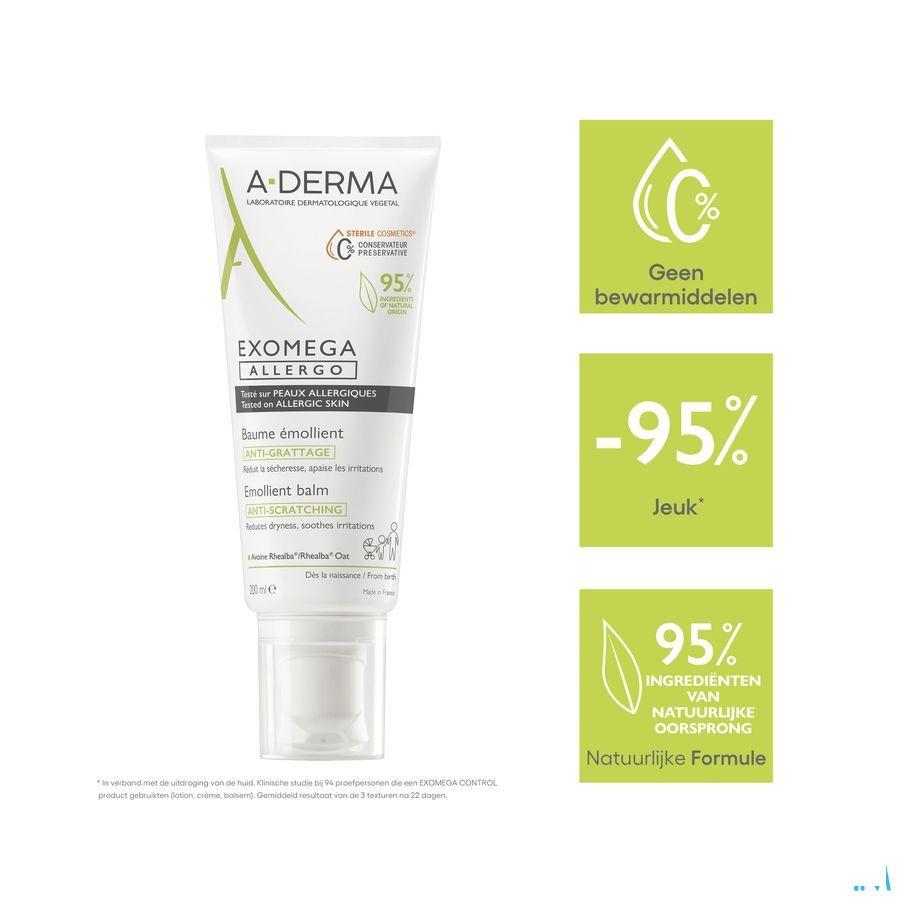 Aderma Exomega Allergo Balsem Emolierend Tube200 ml  -  Aderma