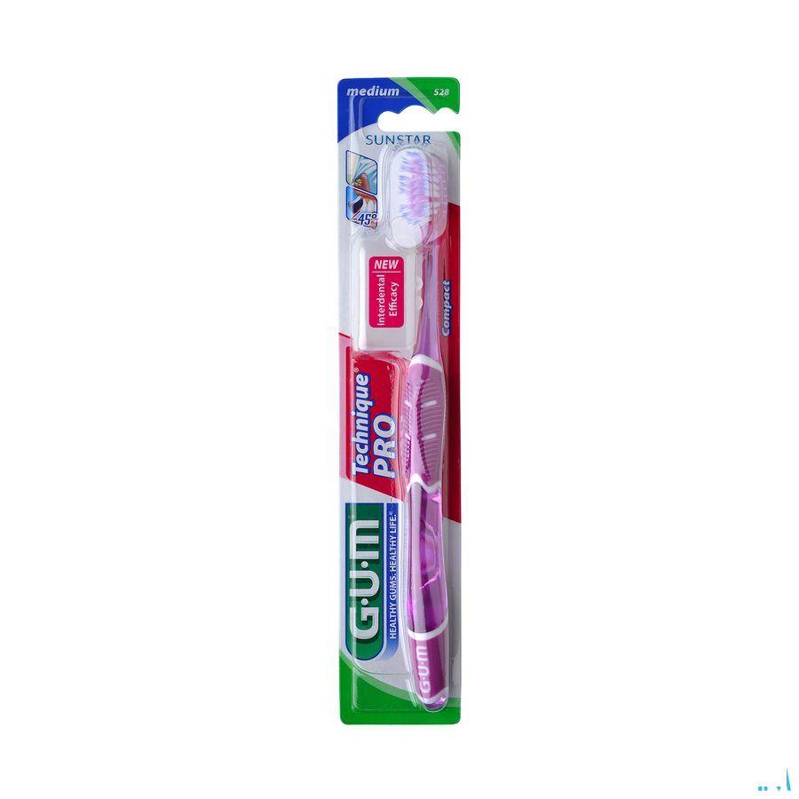 Gum Technique Pro Compact Medium Tandenborstel 528