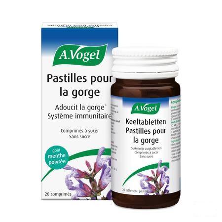 Vogel Keeltabletten 20  -  A.vogel