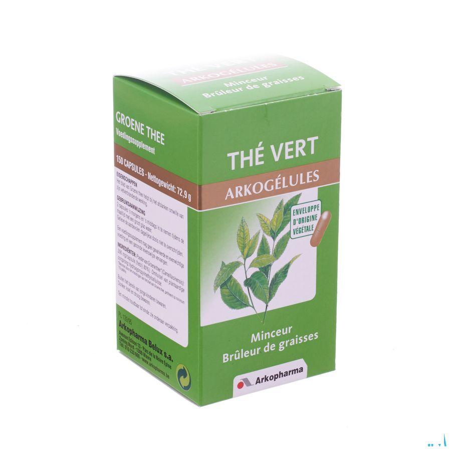 Arkogelules The Vert (camiline) Vegetal 150  -  Arkopharma