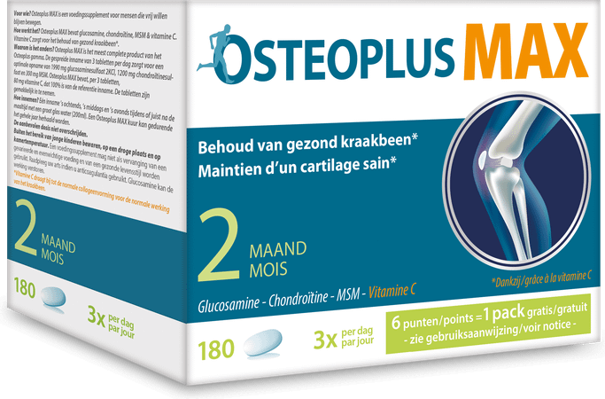 Osteoplus Max 2 Mois Comprimes 180
