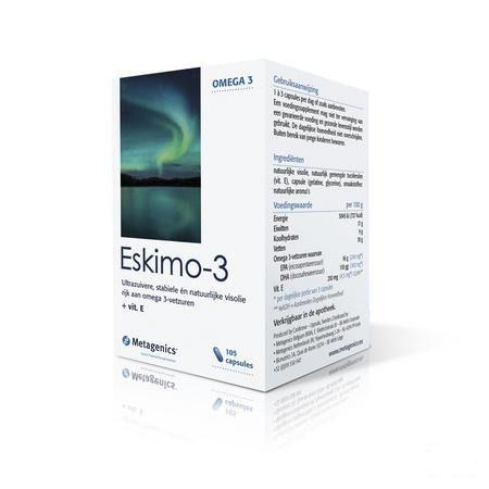 Eskimo-3 Capsule 105x500 mg 174  -  Metagenics