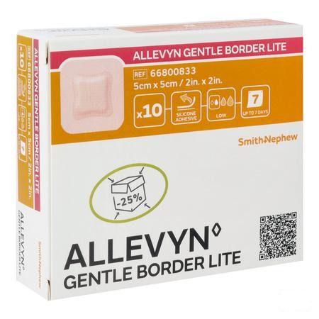 Allevyn Gentle Border Lite 5,0x 5,0cm 10 66800833  -  Smith Nephew