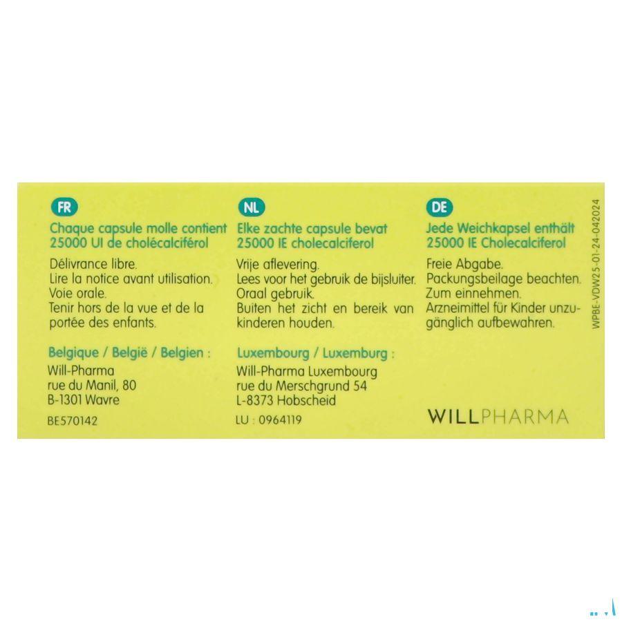 Vitamine D Will 25000Ui Caps Molle 24