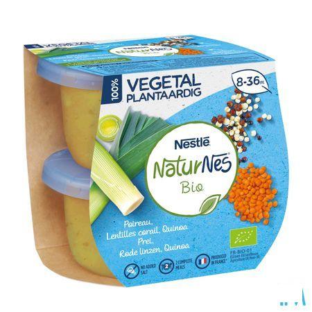 Naturnes Plantaardig Prei Koraallinz.Quinoa 2X190G  -  Nestle