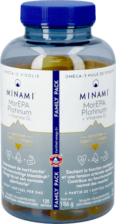Minami Morepa Platinum Vitamine D3 Caps 120