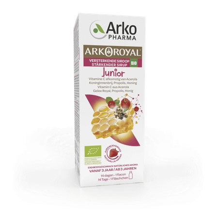 Arkoroyal Versterkende Siroop Junior Bio Fl 140 ml  -  Arkopharma