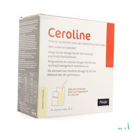 Ceroline Vanille Poudre Sachets 14x25 gr  -  Pileje