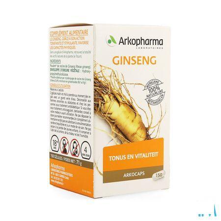 Arkocaps Ginseng Plantaardig 150  -  Arkopharma