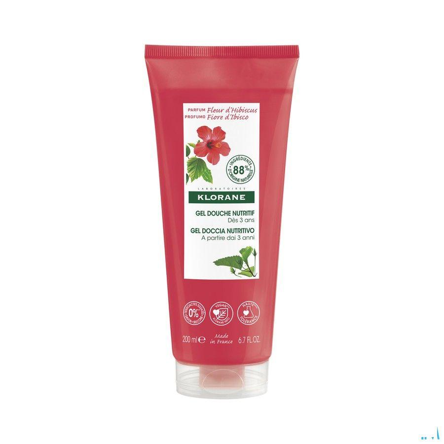 Klorane Corps Creme Douche Fleur Hibiscus 200 ml