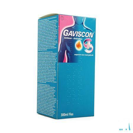 Gaviscon Antireflux Antizuur Orale Suspensie 300 ml