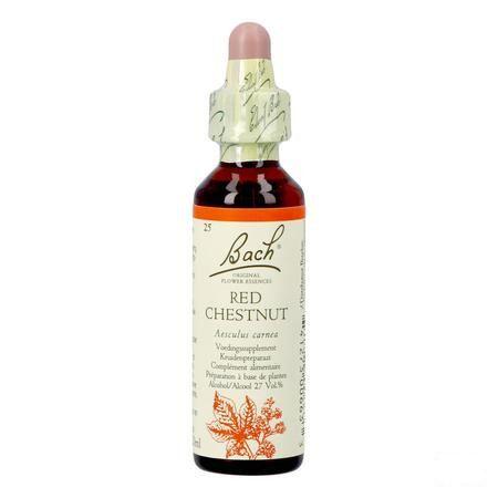 Bach Flower Remedie 25 Red Chestnut 20 ml