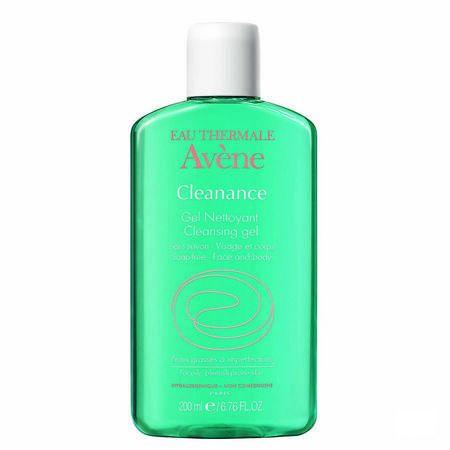 Avene Cleanance Gel Reinigingsgel zonder zeep 200 ml  -  Avene