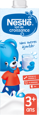 Nestle Lait Croissance 3 + Tetra 1l  -  Nestle