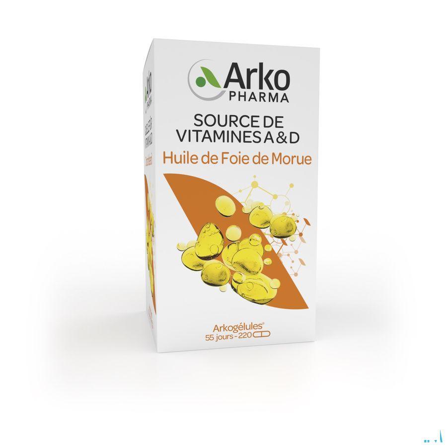 Arkocaps Levertraanolie Caps 220 Arkopharma  -  Arkopharma