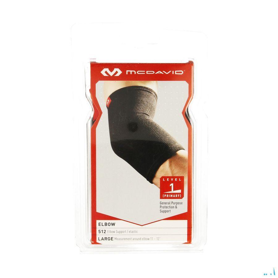 Mcdavid Elbow Brace Elastic Black L 512