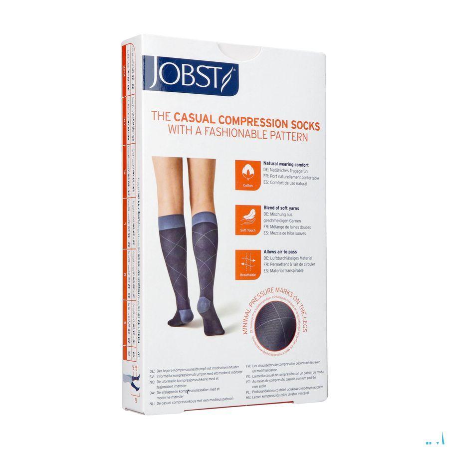 Jobst Casual Pattern 15-20 Ad M Blue 1