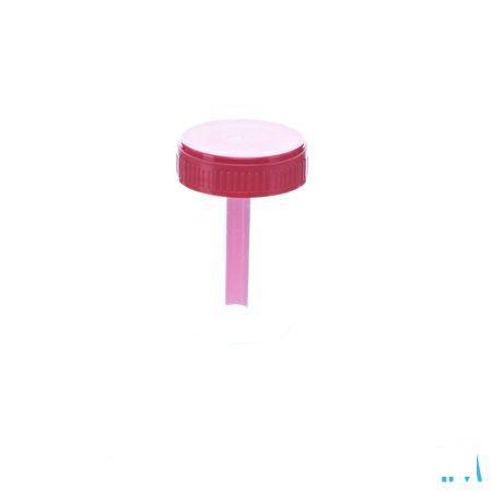 Pot Stoelgang Deksel+Lepel 60 ml N/St Vf-Med