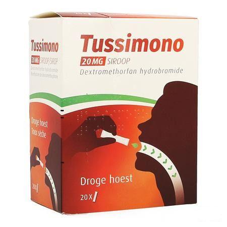 Tussimono 20 mg Sirop Sach 20  -  Kela Pharma