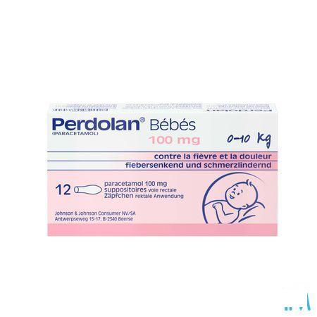 Perdolan Suppo Baby 12x100 mg