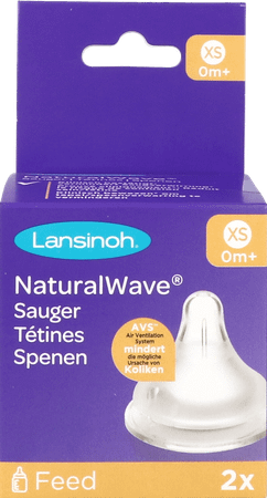 Lansinoh Tetine Natural Wave Taille Xs 2