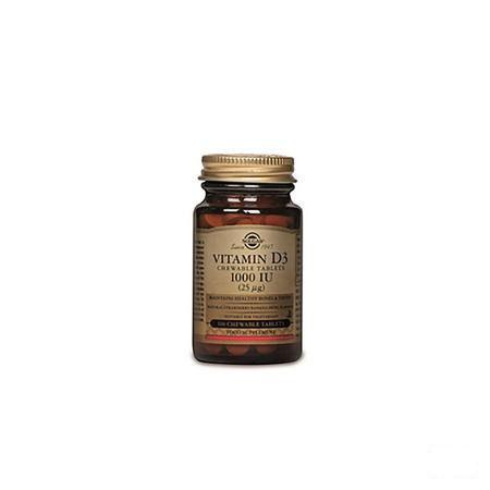 Solgar Vitamin D 3 1000iu Kauwtabletten 100  -  Solgar Vitamins