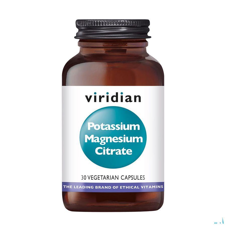 Potassium Magnesium Citrate V-Caps 30  -  Solgar Vitamins