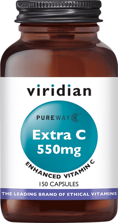 Extra C 550  mg V-Caps 150  -  Solgar Vitamins