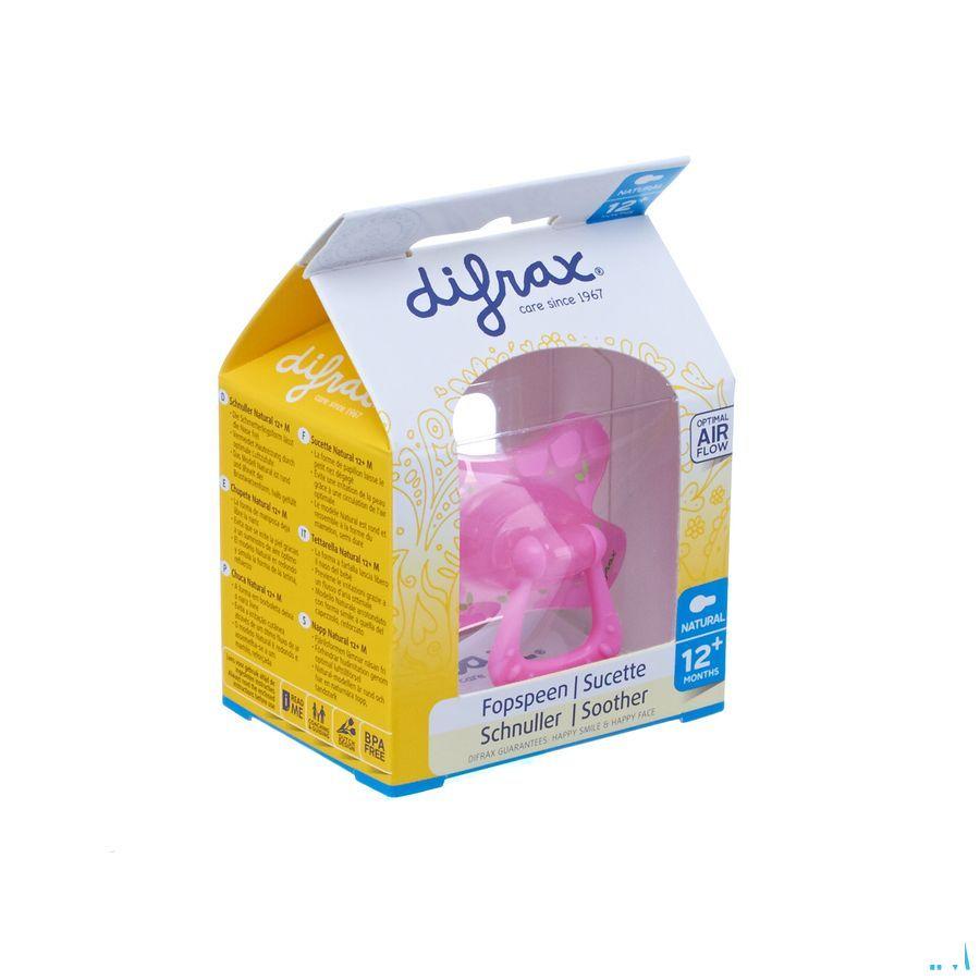 Difrax Fopspeen Natural 12 + M  -  Difrax