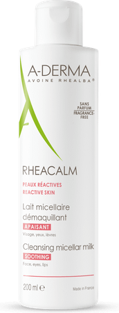 Aderma Rheacalm Micellaire Melk Verzacht. Flacon 200 ml  -  Aderma