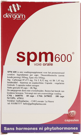 Spm 600 Dergam Capsule 60  -  Gelbopharma