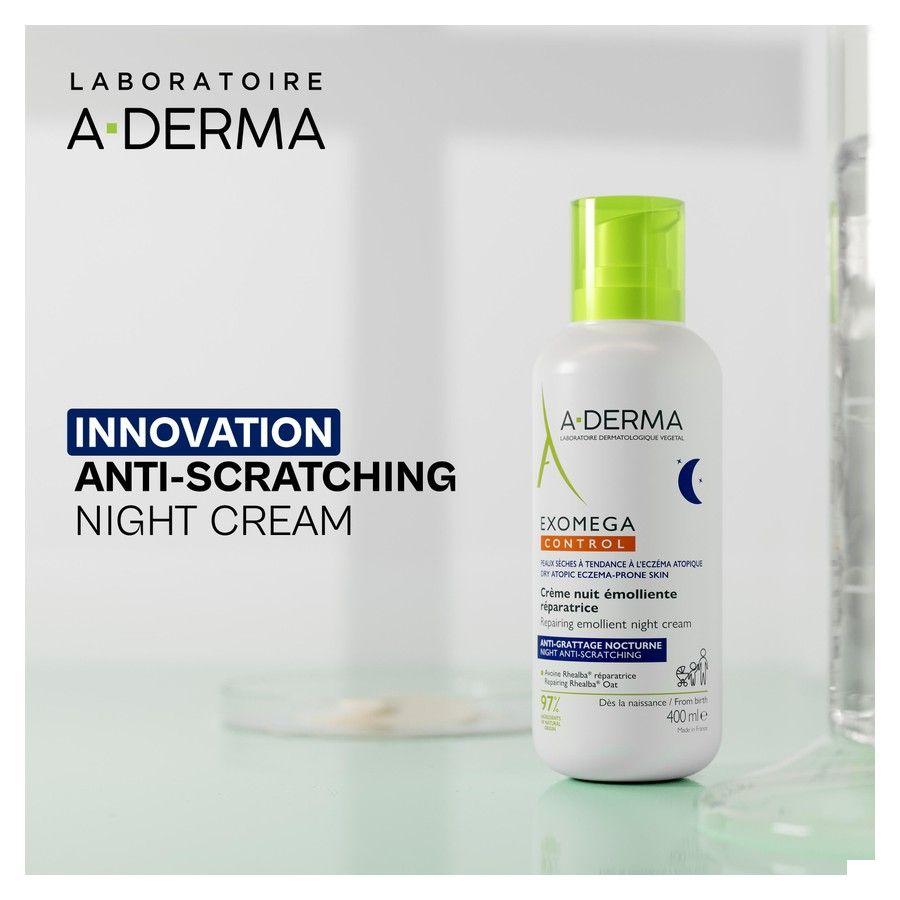Aderma Exomega Control Cr Nuit Emol. Reparat 400 ml