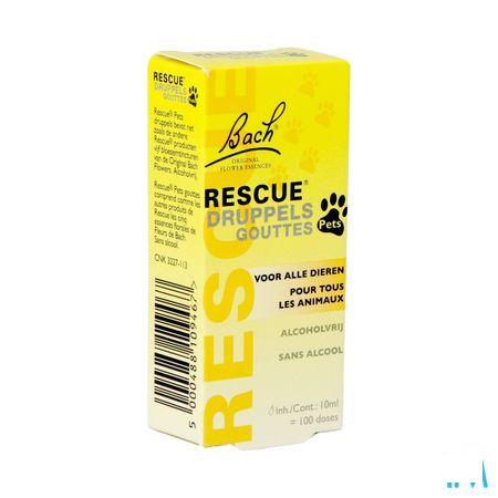 Bach Rescue Pets Gouttes 10 ml