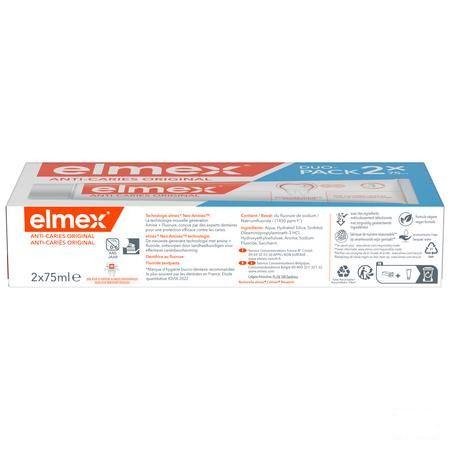 Elmex A/Caries Original Tandpasta 2X75 ml