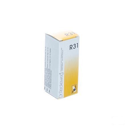 Reckeweg Dr. R31 Druppels 50 ml  -  Nut-Hom-Phyt
