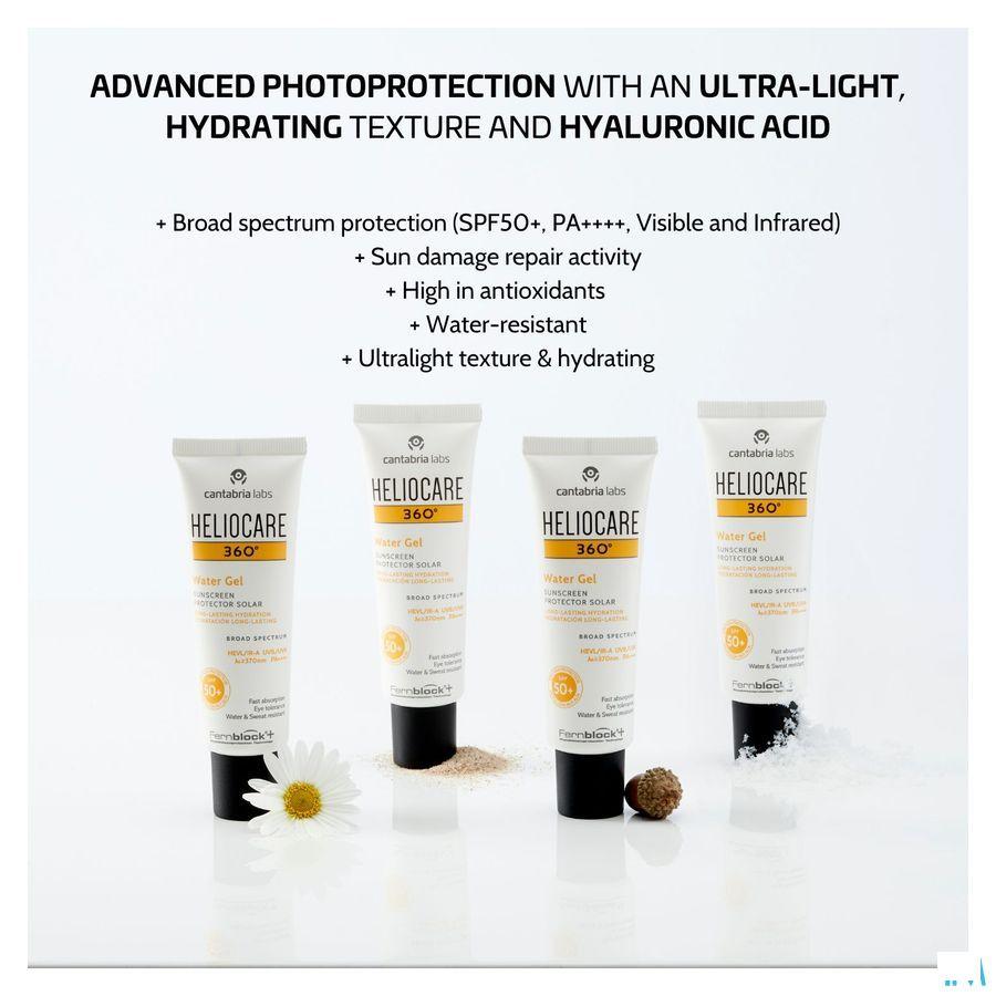 Heliocare 360 Water Gel Spf50+ 50 ml  -  Hdp Medical Int.
