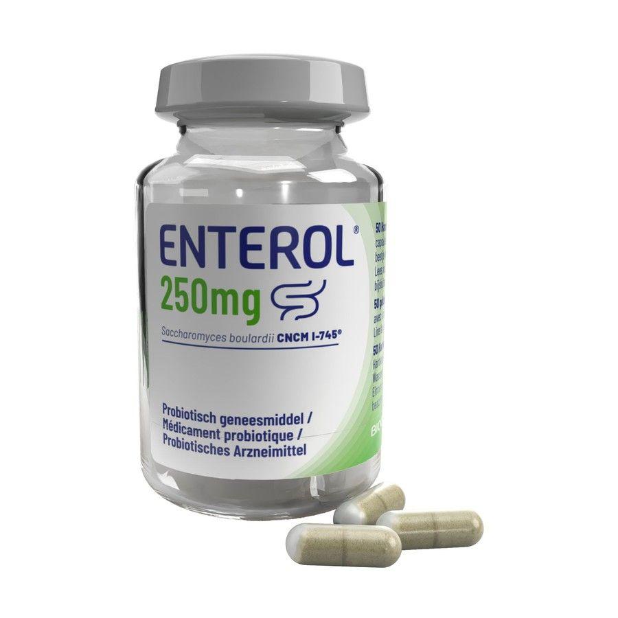 Enterol 250 mg Capsule Harde Dur 50 X 250 mg