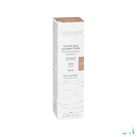 Avene Couvrance Fdt Correct. Fluide 3 Sable 30 ml  -  Avene