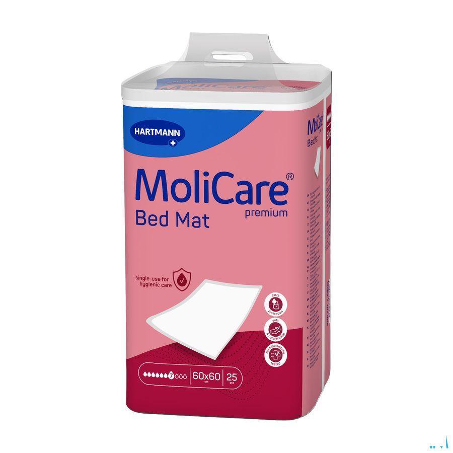 Molicare Premium Bed Mat 7 Drops 60Cmx60Cm 25  -  Hartmann