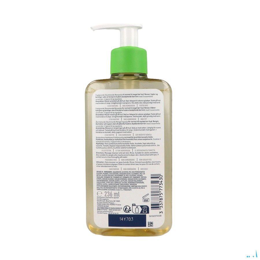 Cerave Hydraterende Schuimend Reinigingsolie 236 ml  -  Cerave