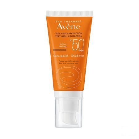 Avene Zonnecreme Getint Ip50 + 50 ml  -  Avene